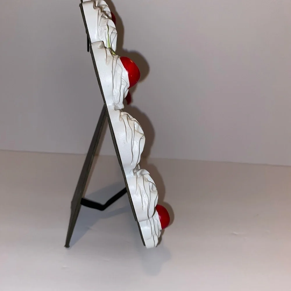 Whip Cream and Cherry Decorative Mirror, Cake Mirror